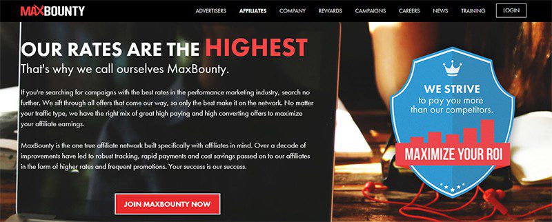 Maxbounty Sign Up