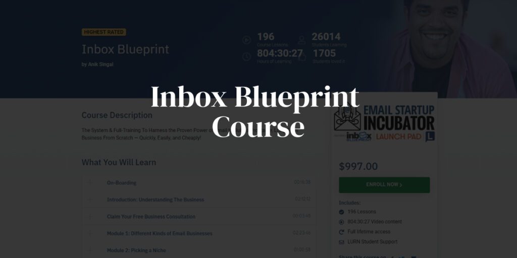 Inbox Blueprint Course