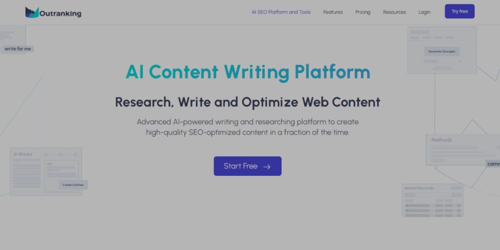 Outranking Ai SEO Tool