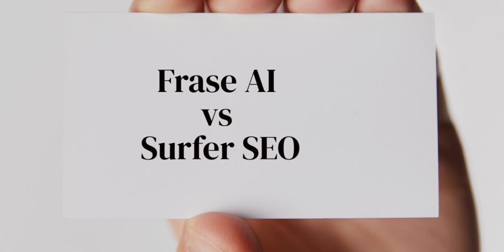 Frase AI vs Surfer SEO