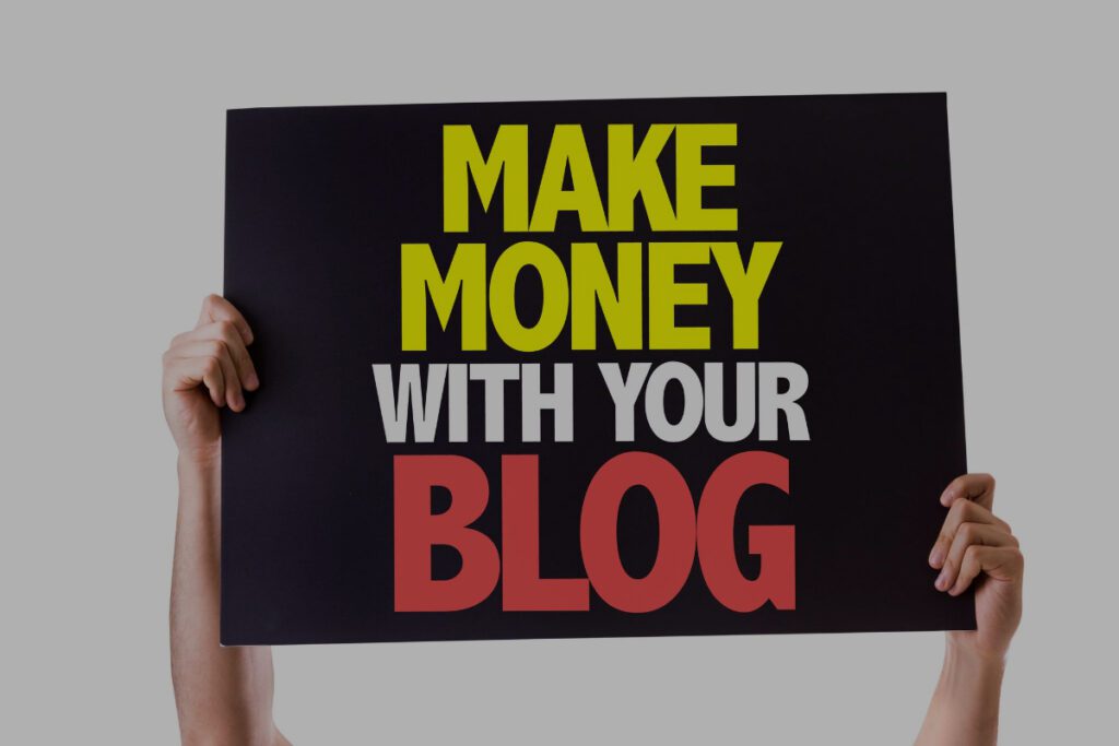 Start a blog and sell affiliate products